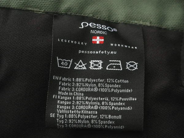 Darbo puskombinezonis PESSO Titan Flexpro DP125Z, žalias - Image 25